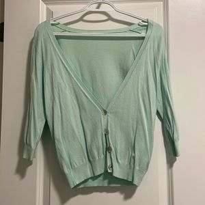 Mint Green Cardigan